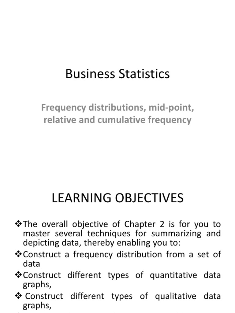 Stat Lecture 3 | PDF | Interval (Mathematics)