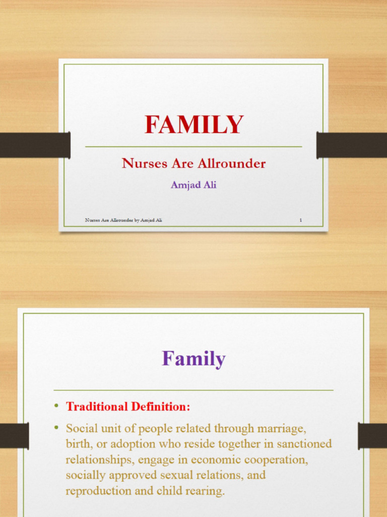 Family Structures and Health Assessment | PDF | Wellness