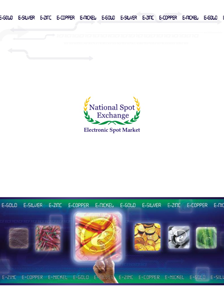 National Spot Exchange Overview | PDF | Futures Exchange | Futures Contract