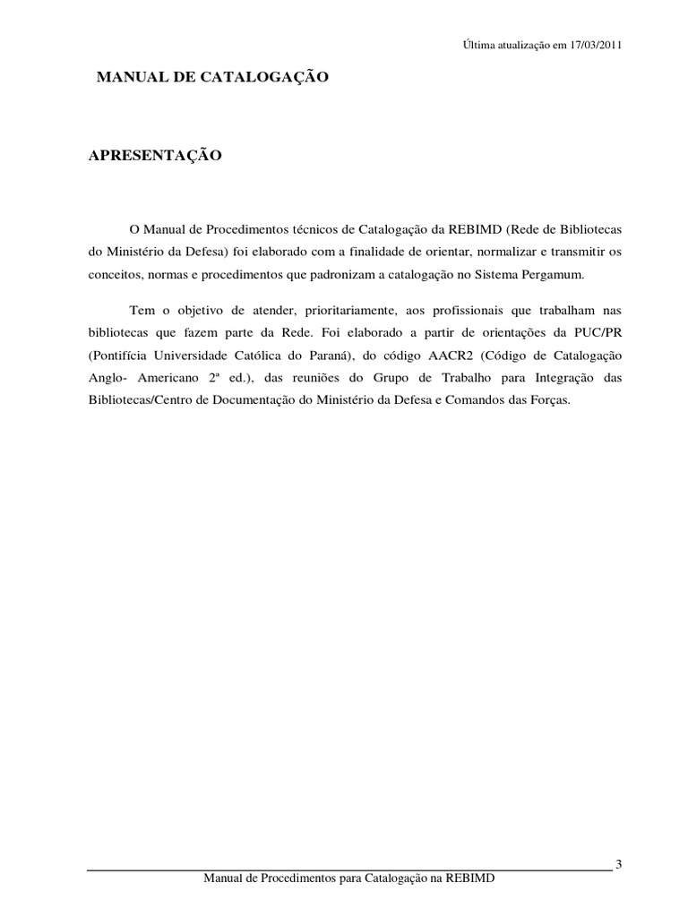 Cataloga Rebimd | PDF | Bibliotecas | Traduções