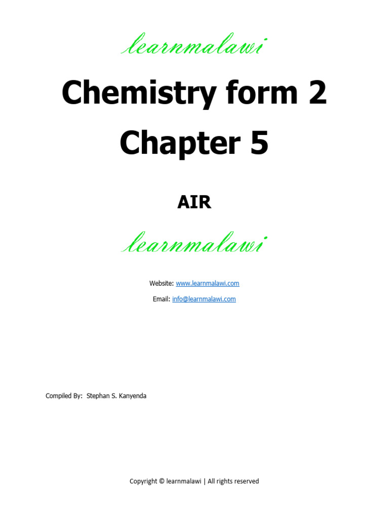 5 environmental chemistry air pdf nitrogen oxygen