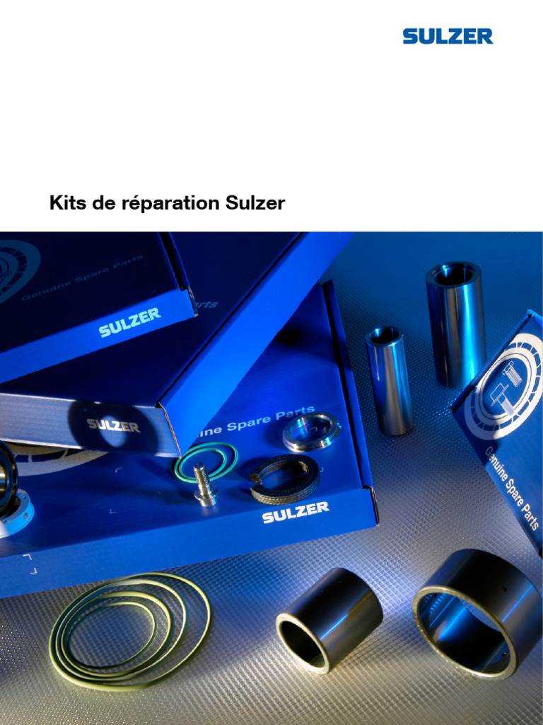 Kits de réparation pour pompes Sulzer | PDF | Logistique | Ingénierie ...