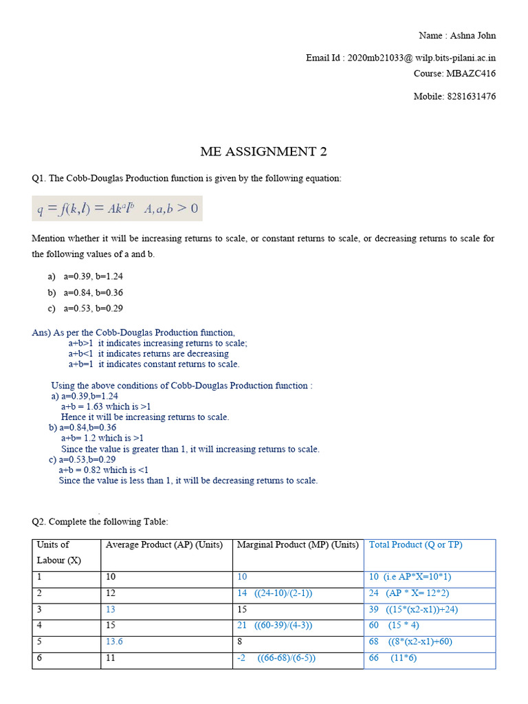 Me-Assignment 2 | PDF | Physics | Applied And Interdisciplinary Physics