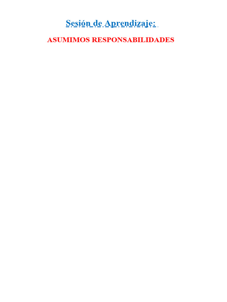 Cartel de Responsabilidades en el Aula | PDF | Salón de clases | Evaluación