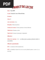 Download Proiect Ed Plastica Clasa I by stello78 SN74678121 doc pdf