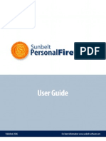 Sunbelt Kerio Personal Firewall User Guide