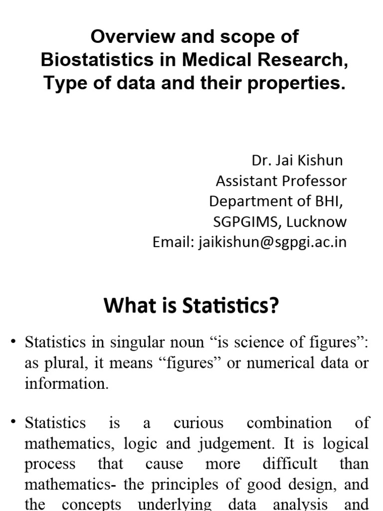 Data Presentation in Biostatistics | PDF | Histogram | Probability ...