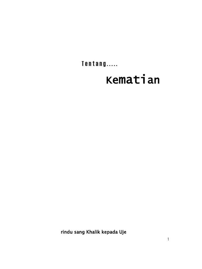 Catatan Harian Seorang Dokter