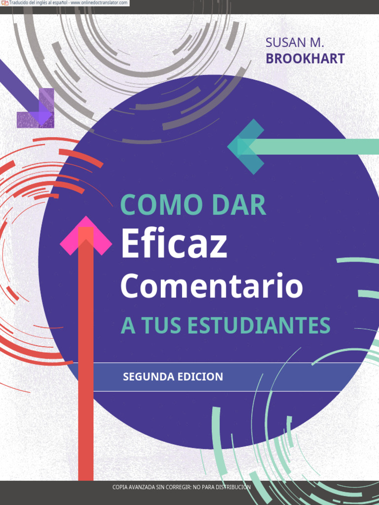 How To Give Effective Feedback To Your Students 2nd Edition Sample ...
