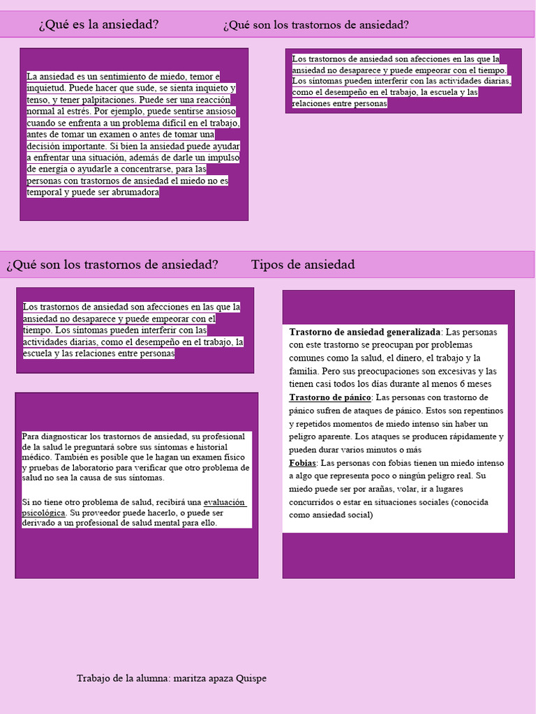 Estres Y Ansiedad Pdf Ansiedad Trastorno De Ansiedad