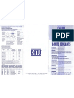 Especificaciones Técnicas - Guantes Dielectricos