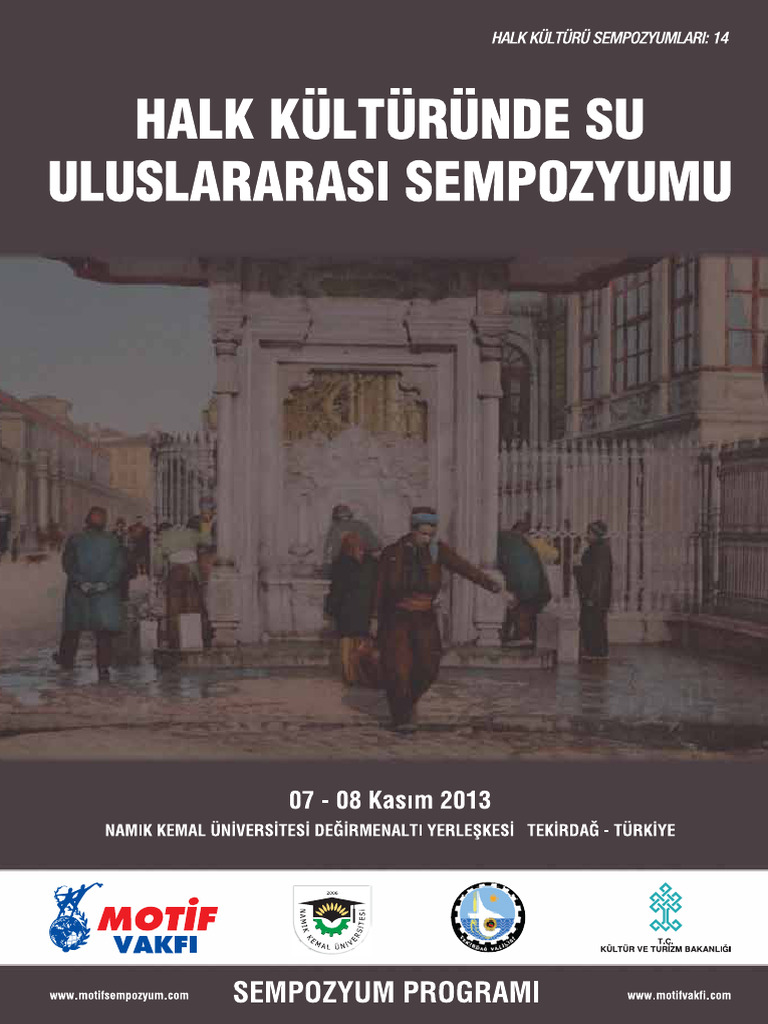 Motif Vakfı Halk Kültüründe Su PDF 