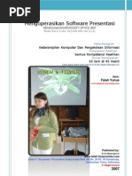 Download Mengoperasikan Software Presentasi MS Office 2007 by Radi Bill SN74680958 doc pdf