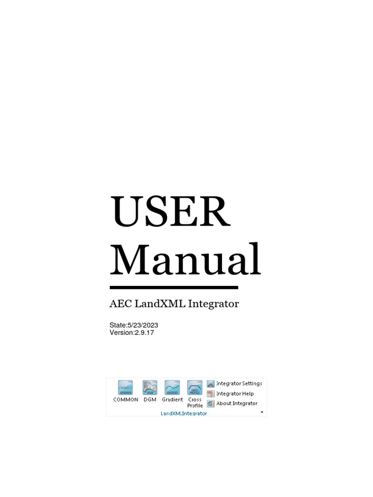 LandXMLIntegrator Manual EN | PDF | Cartesian Coordinate System ...