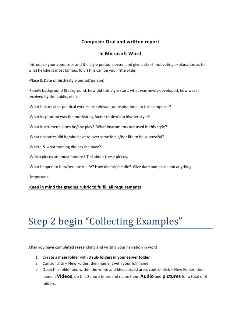 Oral Report Step by Step1 UTO | PDF | Foreign Language Studies