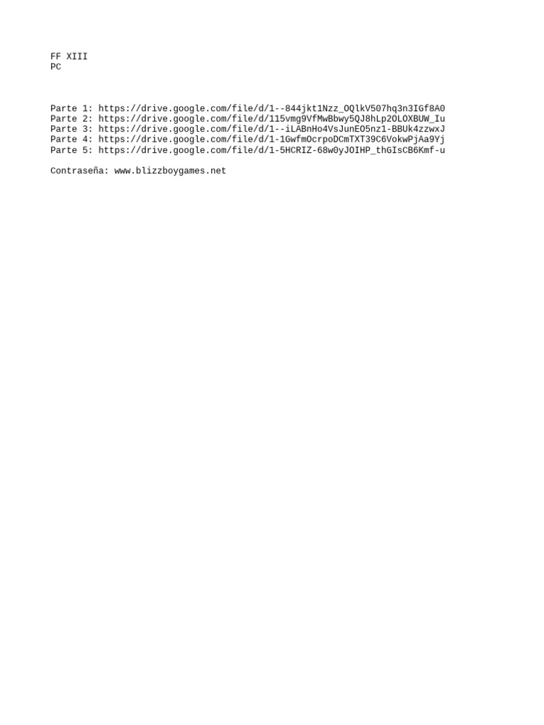 FFXIII PDF Technology & Engineering