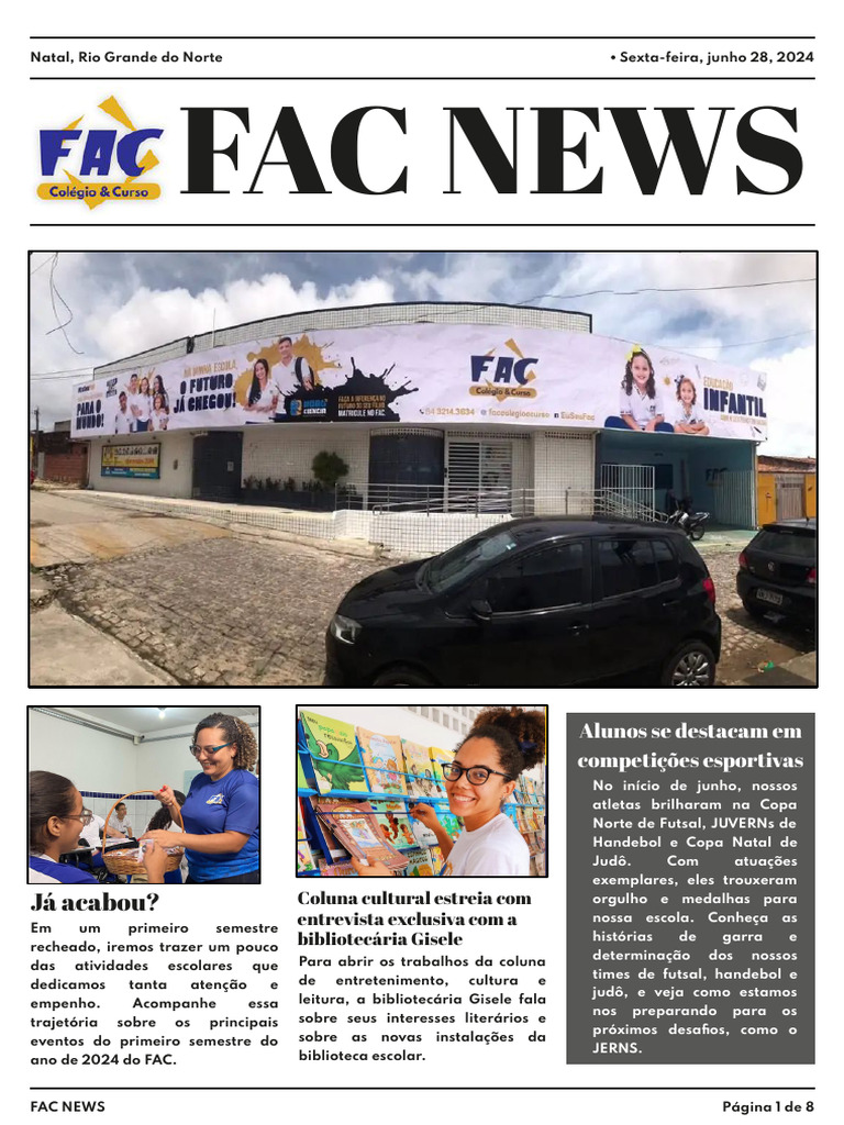 Atividades do FAC no Primeiro Semestre | PDF