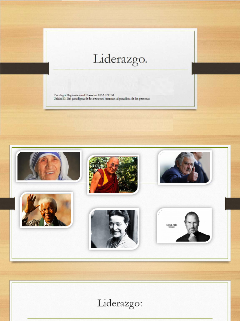 Tipos y Teorías de Liderazgo Efectivo | PDF | Liderazgo | Comportamiento