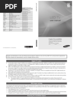 Manuale Samsung Serie 6000