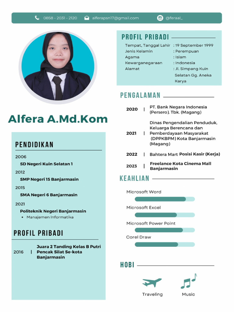 CV Alfera Terbaru | PDF