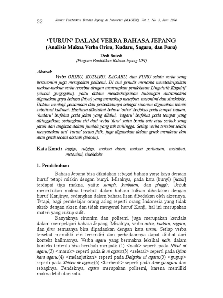 Contoh Karangan Bahasa Jepang Tentang Keluarga Mosaicone