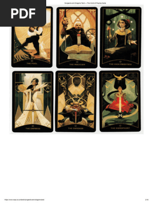 Dungeons and Dragons Tarot — The World of Playing Cards