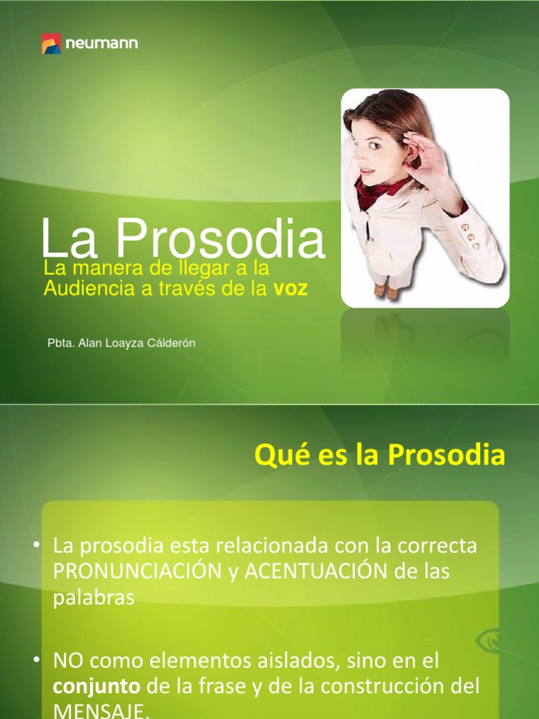 La Prosodia en La Oratoria | PDF | Ritmo | Palabra