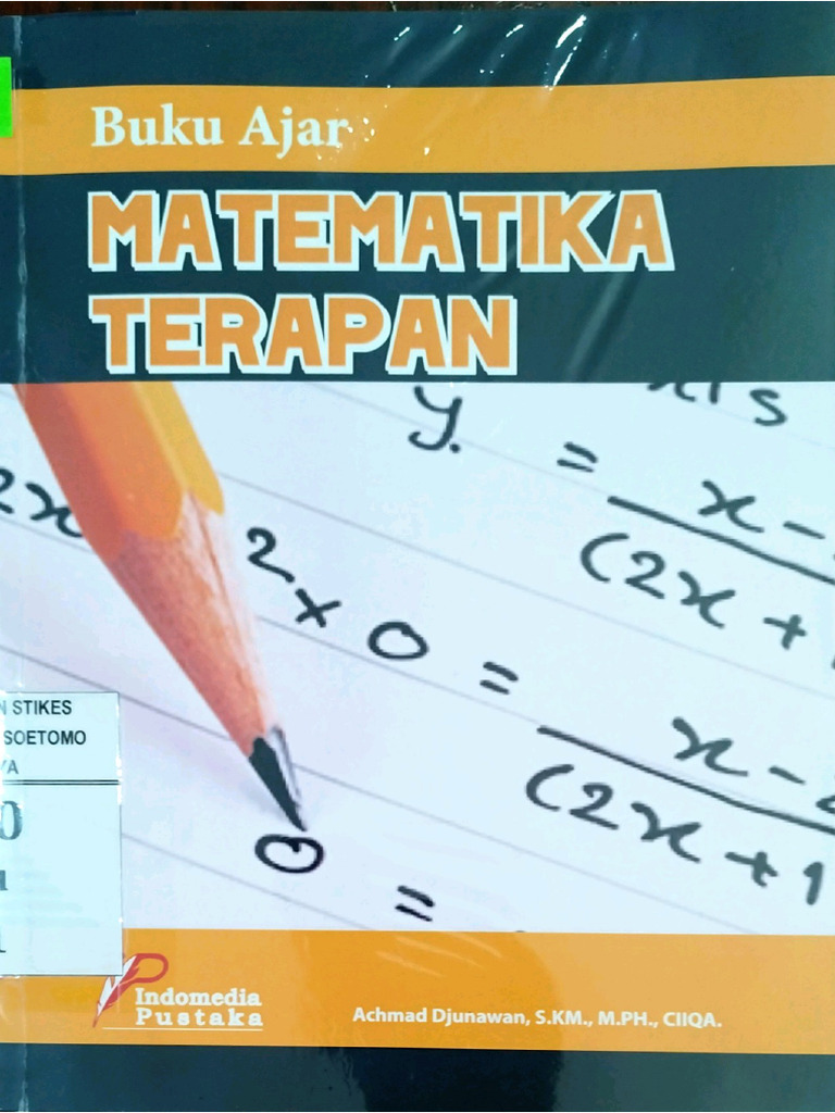 Buku Ajar Matematika Terapan Pdf