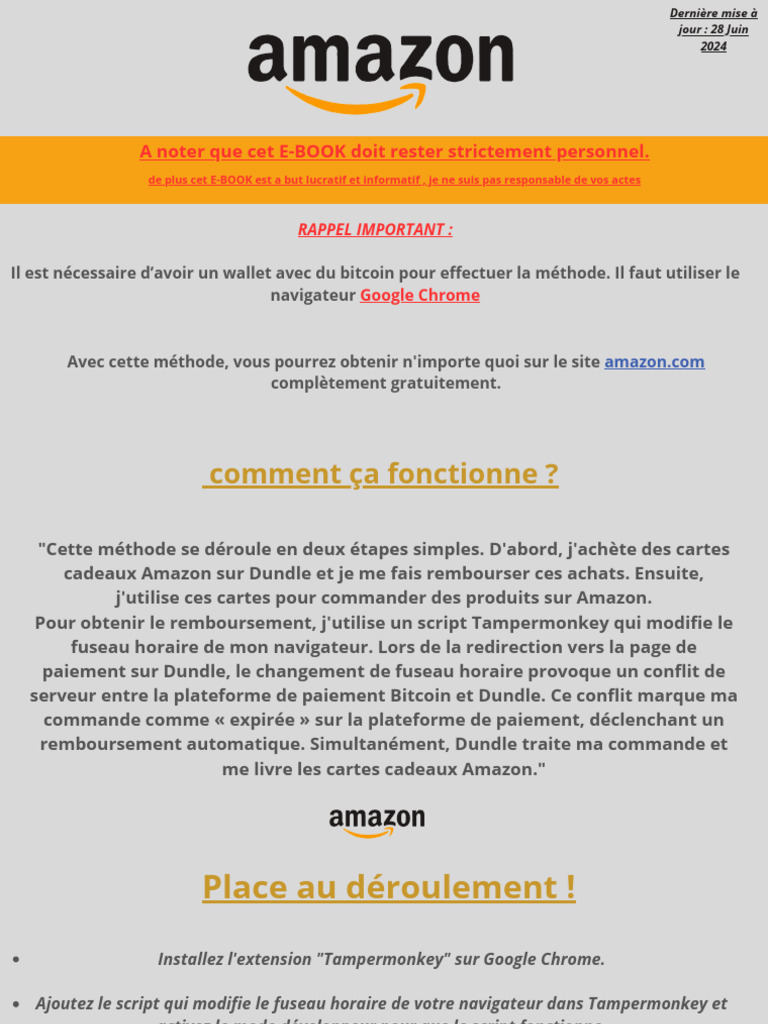 Tech Amazon 2024 | PDF | Bitcoin | Informatique