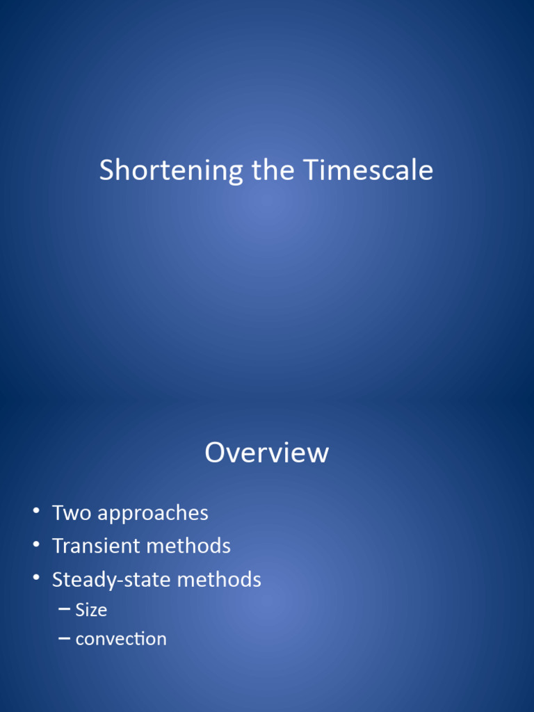 Lecture - Shrinking Timescale | PDF | Applied And Interdisciplinary ...