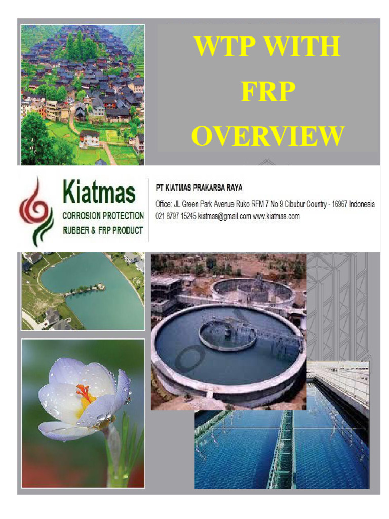 ComPro Kiatmas For WTP Plan System | PDF | Fibre Reinforced Plastic ...