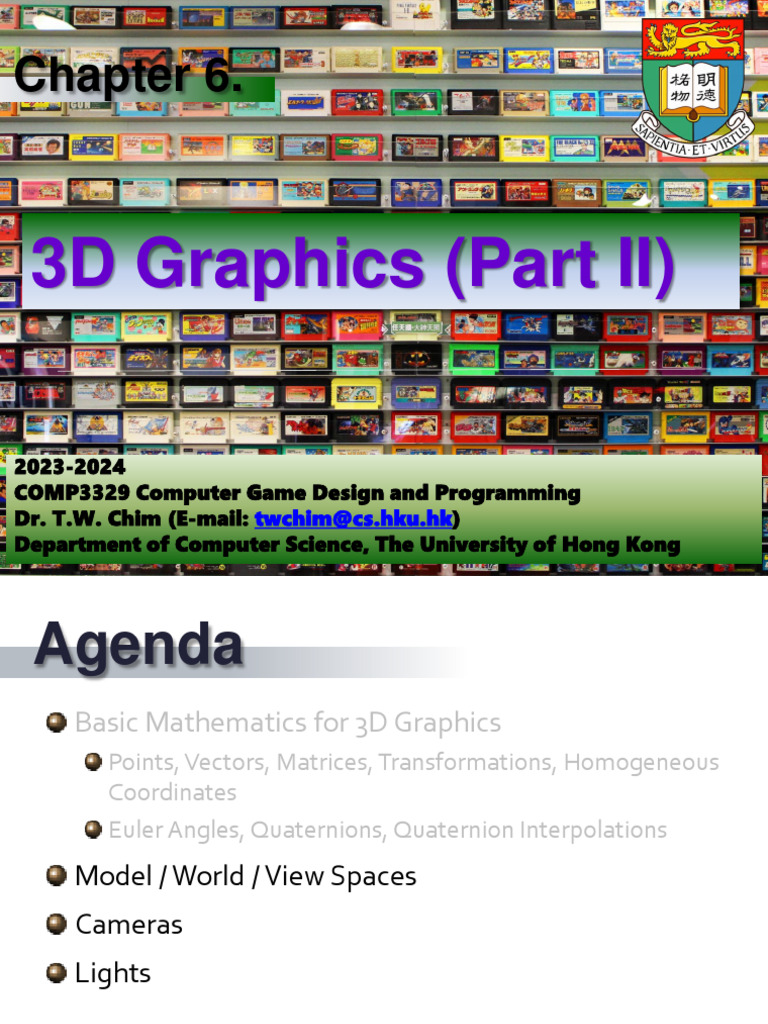 3D Graphics Basics & Rendering | PDF | Rendering (Computer Graphics ...