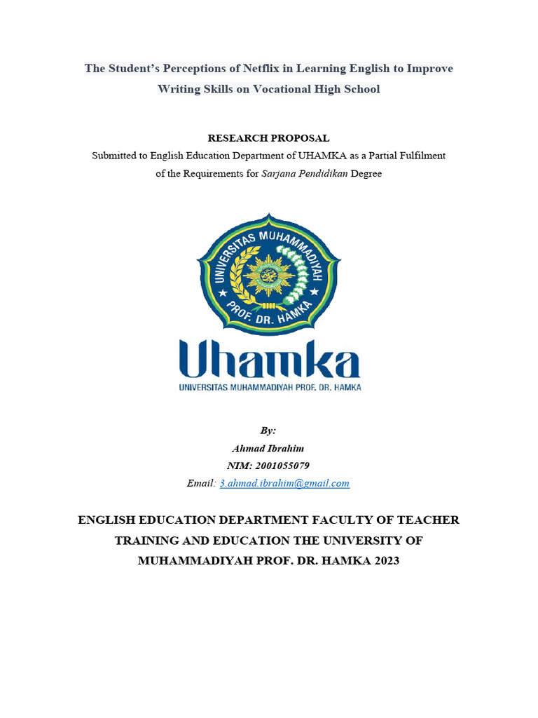 My proposal skripsi publikasi pdf reading comprehension