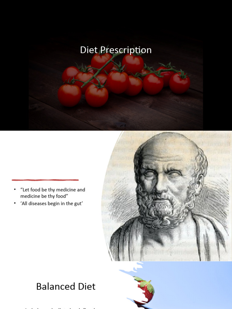 Comprehensive Diet Prescription Guide | PDF | Food Energy | Fat