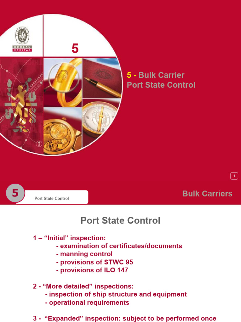 Bulk Carrier Port State Control Guidelines | PDF | Ships | Watercraft
