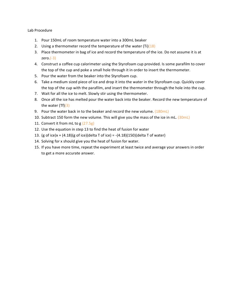 Lab Procedure | PDF