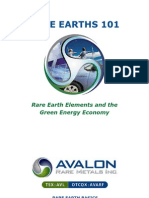 RARE EARTHS 101: Essential to Green Tech