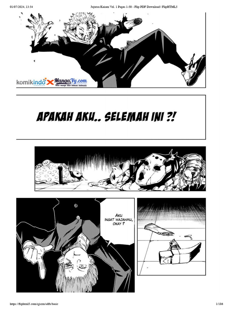 Jujutsu kaisen vol 1 pages 1 50 download free pdf naming