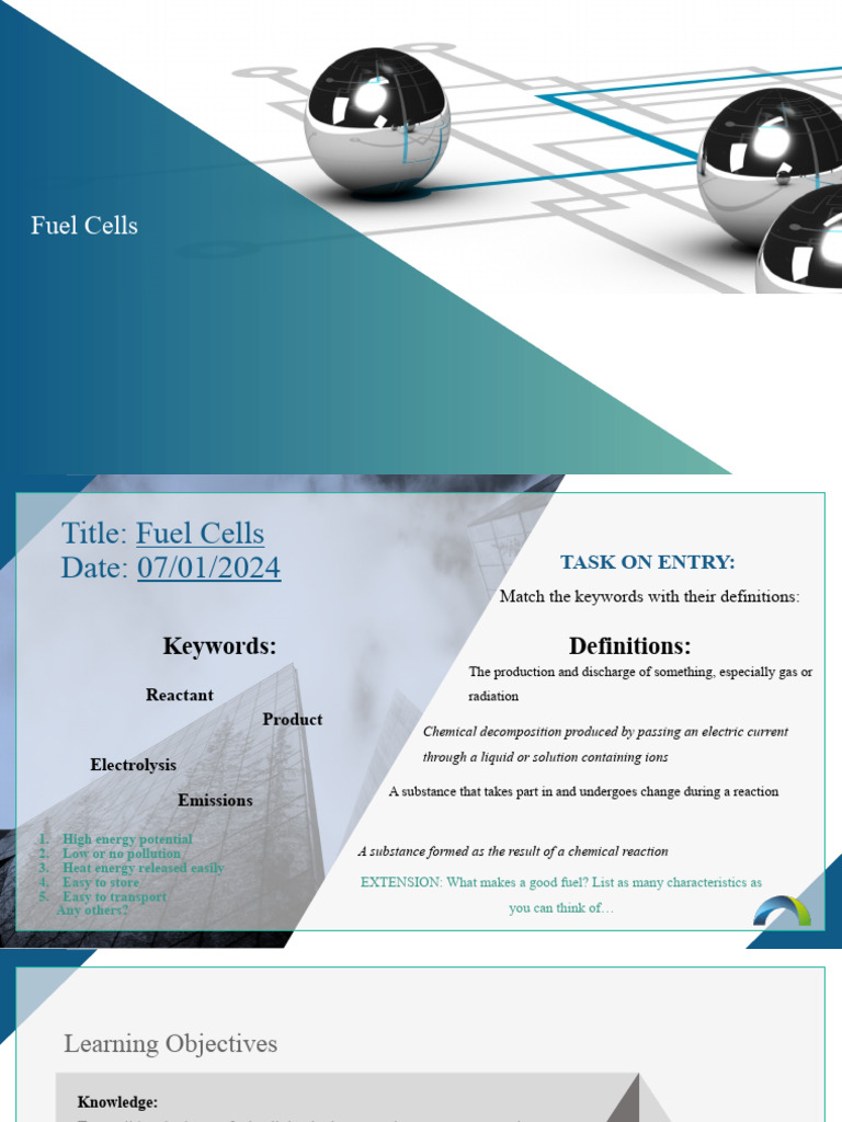 Understanding Fuel Cells and Their Benefits | PDF | Fuel Cell | Fuels