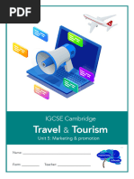 UNIT 3 TRAVEL AND TOURISM Notes From Book | PDF | Tourism | Travel Agency