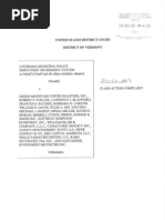 Download GMCR Class Action Complaint - Nov 2011 by garyrweiss SN74693332 doc pdf