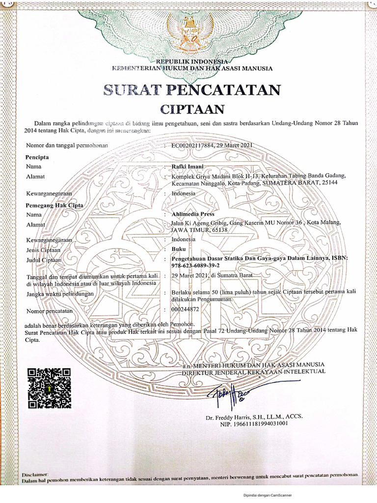 Hak Cipta Buku | PDF