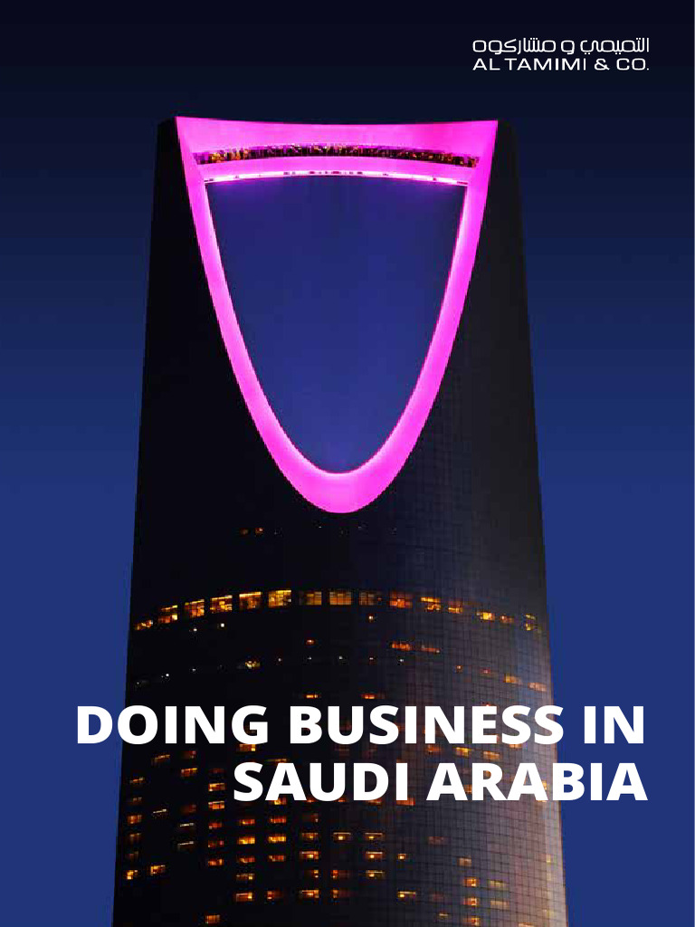 Doing Business In Ksa 2018 Pdf Health Care Saudi Arabia