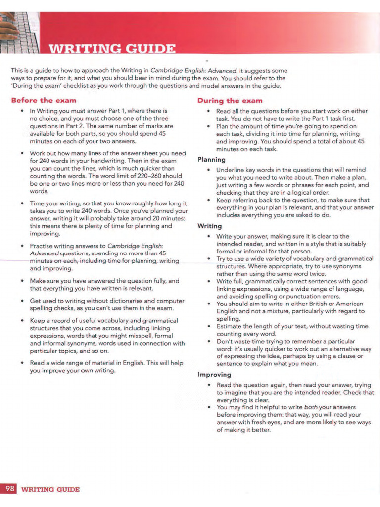 Writing Guide | PDF