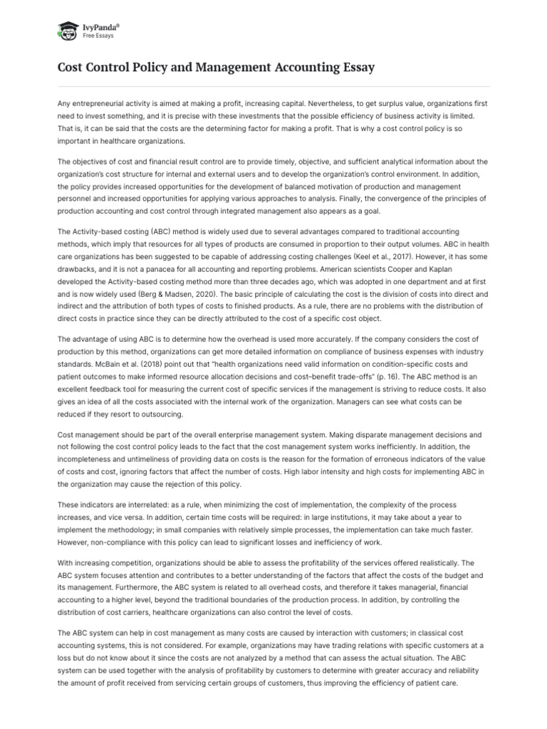 A closer look at Getting A Job In A Cost Accounting Industry