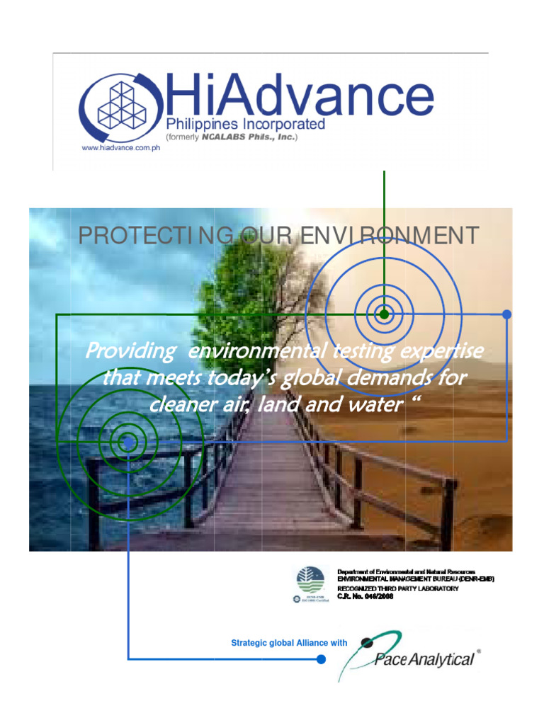 HiAdvance Philippines: Environmental Testing Experts | PDF ...