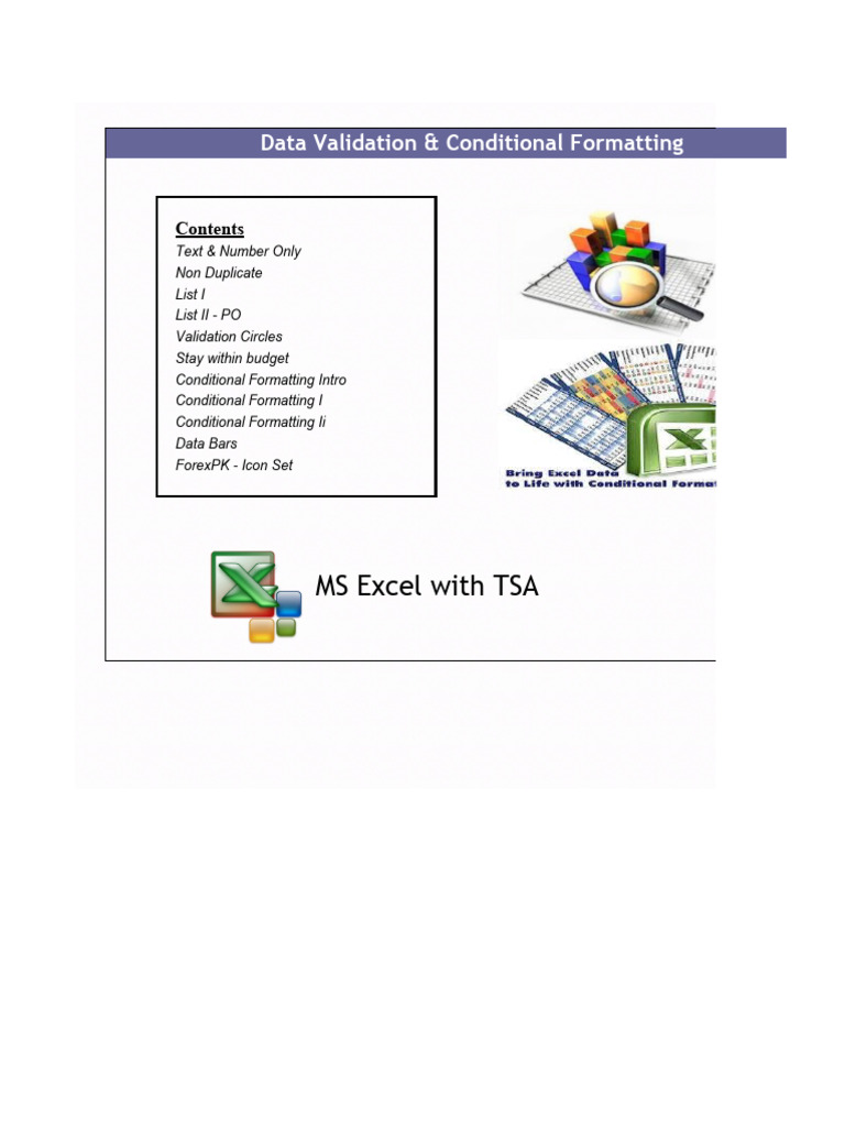 Excel Data Validation Techniques | PDF | Foreign Exchange Market | Currency
