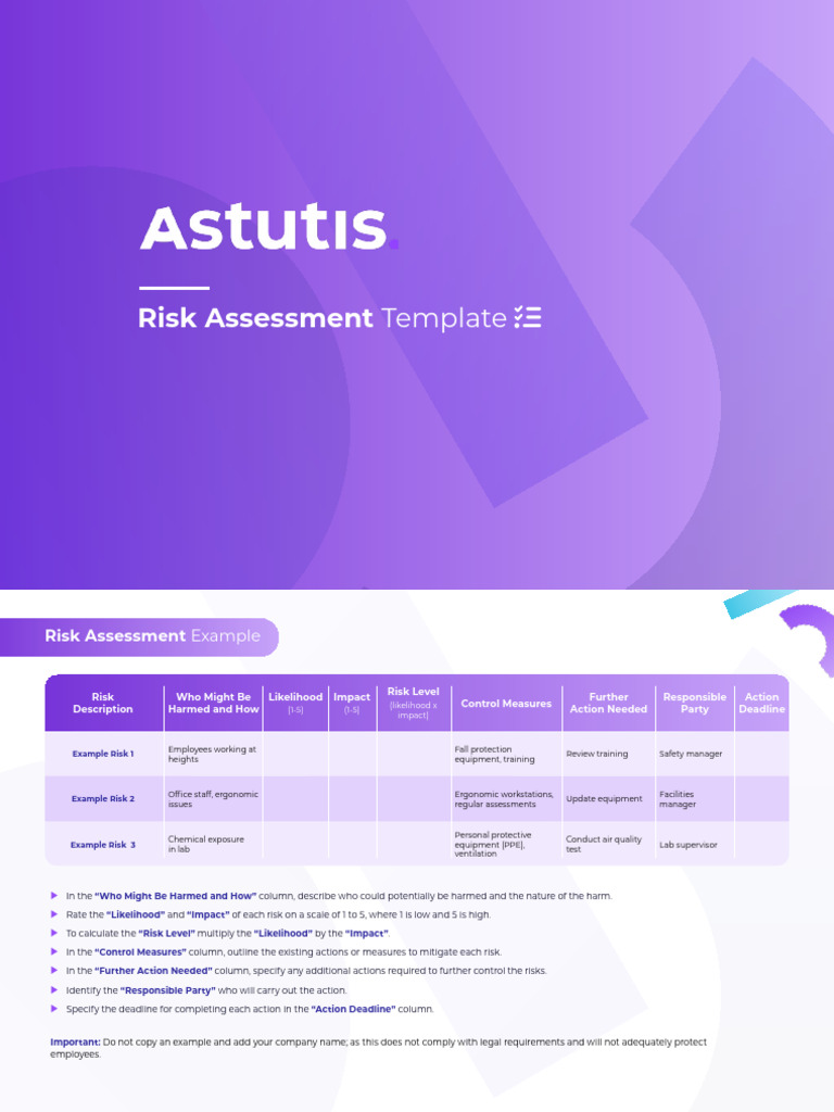 Free Risk Assessment Template Guide | PDF | Risk | Risk Assessment