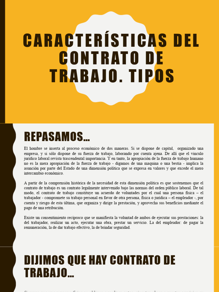 clase-6-caracter-sticas-del-contrato-de-trabajo-2-pdf-derecho