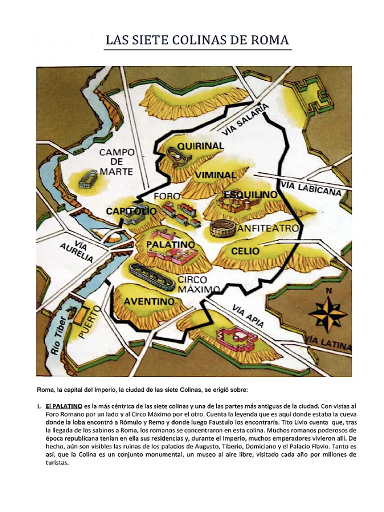 7 Colinas de Roma | PDF